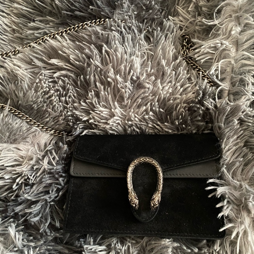 Gucci Dionysus super mini black crossbody